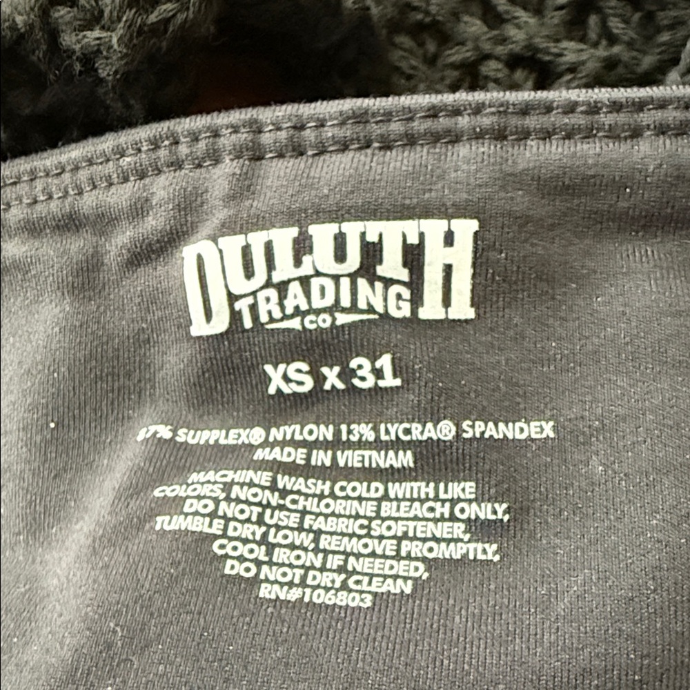 Duluth Trading Black Pants XS